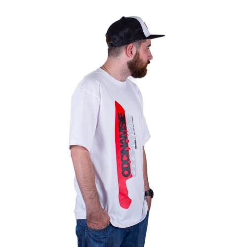 T-shirt DJ'S Wear Odcinam się White
