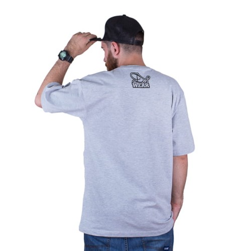 T-shirt DJ'S Wear Logo Grey