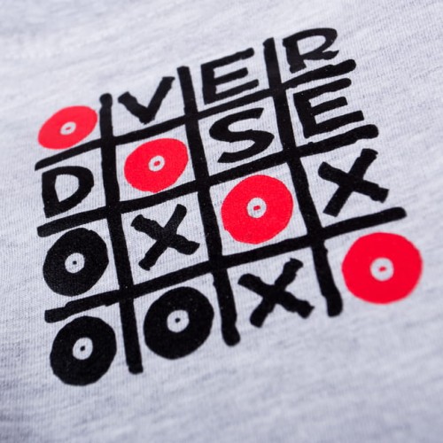 T-shirt DJ'S Wear Overdose Grey