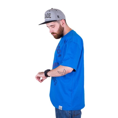 T-shirt DJ'S Wear Power Of 12inch Blue