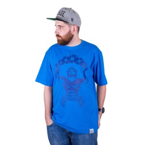 T-shirt DJ'S Wear Power Of 12inch Blue