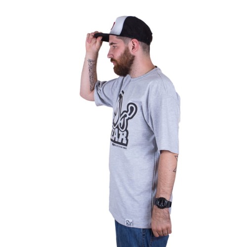 T-shirt DJ'S Wear Logo Grey