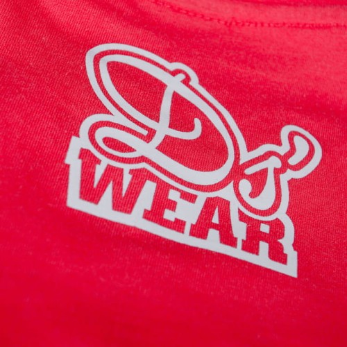 T-shirt DJ'S Wear Odcinam się Red